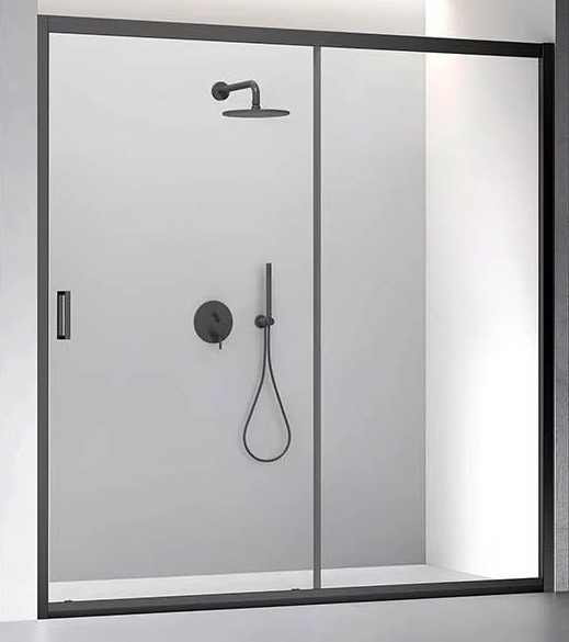 Душевая дверь Veconi VN-60B Арт. VN60B-160-01-C5 Стекло прозрачное/6 мм (1590-1625/1950) - артикул K0000168778