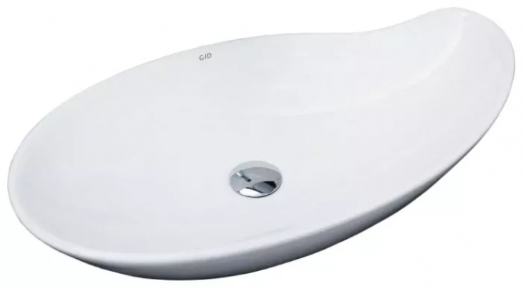 Раковина Gid накладная 51116 N9052 белый - артикул K0000218976