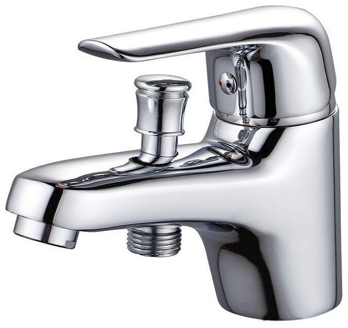 AF430-61С Aquanet Pragmatic, смеситель на борт ванны, хром (216771) - артикул K0000060701