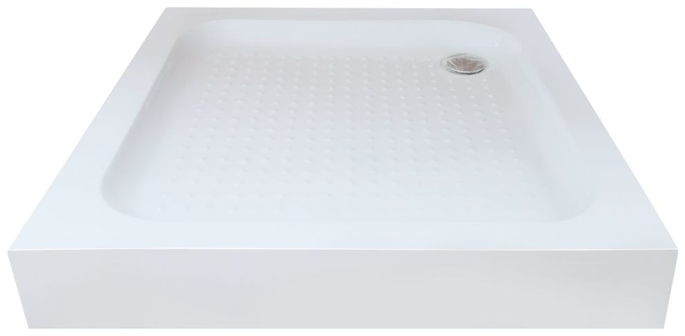 Душевой поддон квадратный, с сифоном, 900*900*125 мм, белый (P-90125S-WH), ABS-пластик - артикул K0000227631