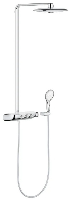 Душ.система с термостатом для настен.монтажа GROHE Rainshower System SmartControl 360 DUO 26250000 - артикул K0000043311