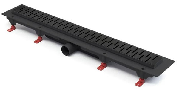 Трап линейный для пола, боковой слив, черный MCH CH650/50MC - артикул K0000261867