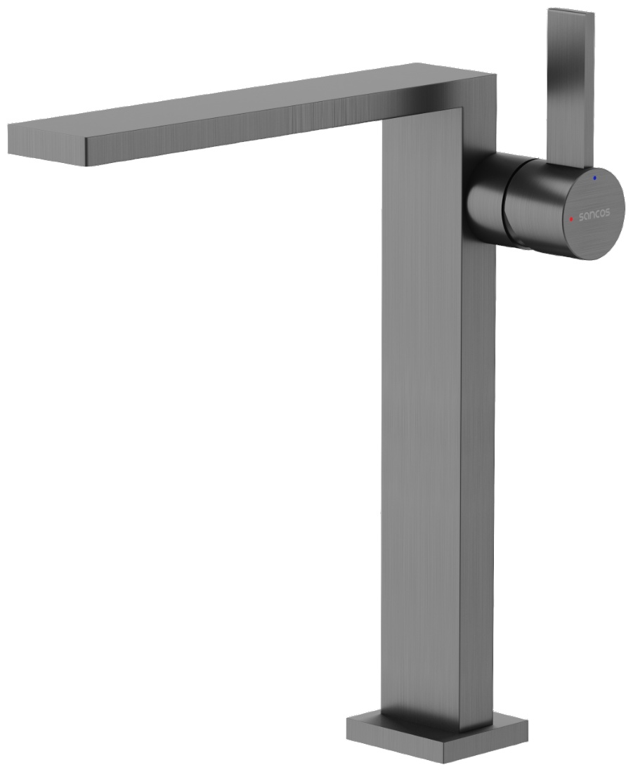 SC9020GG Смеситель для раковины высокий Linn, вороненая сталь - артикул K0000220489