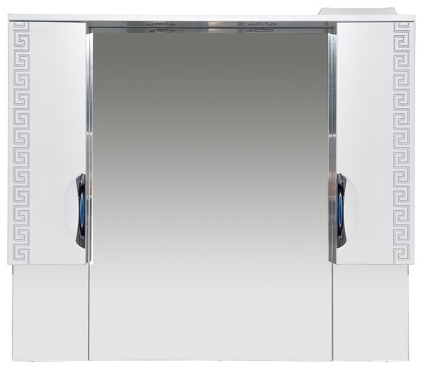 Престиж - 105 Зеркало-шкаф серебряная патина - артикул K0000042057