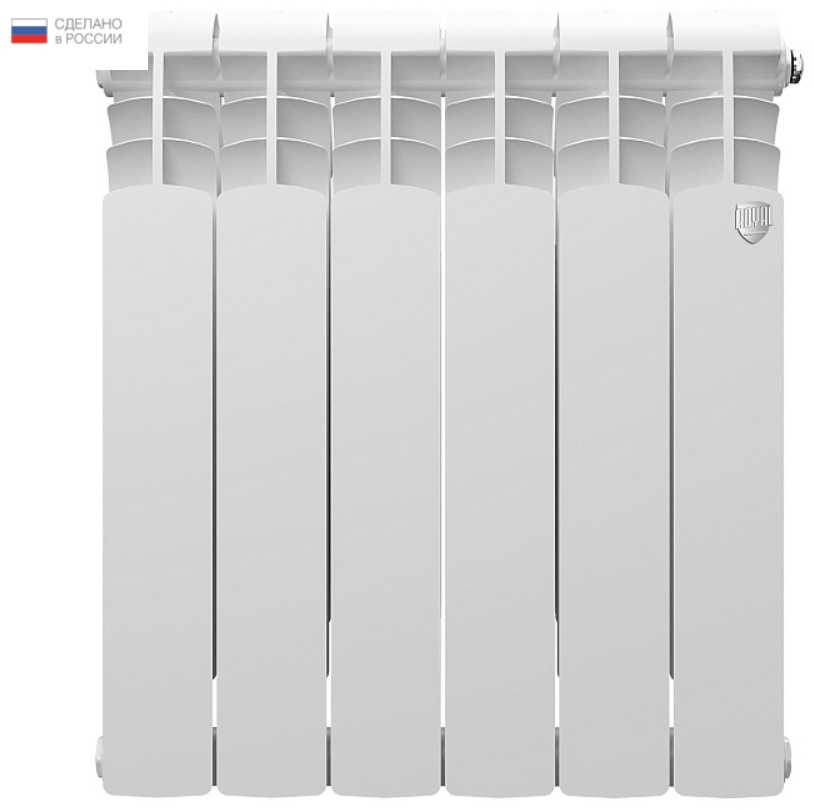 Радиатор биметаллический Royal Thermo Vittoria Super 500 - 6 секц. - артикул K0000184373