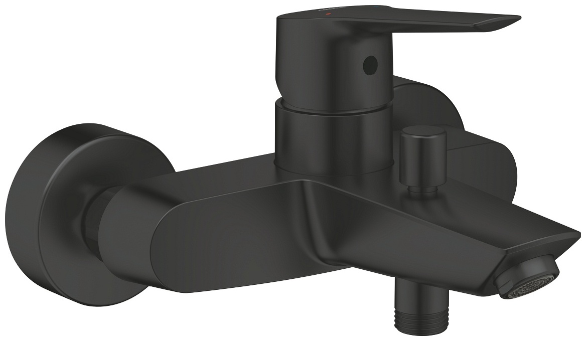 Сместель для ванны GROHE Start однорычажный, DN 15, черный матовый (322782432) - артикул K0000169983