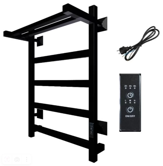 Полотенцесушитель Пэк сп 20 кв П 60х50 черный ВГП - артикул K0000237562