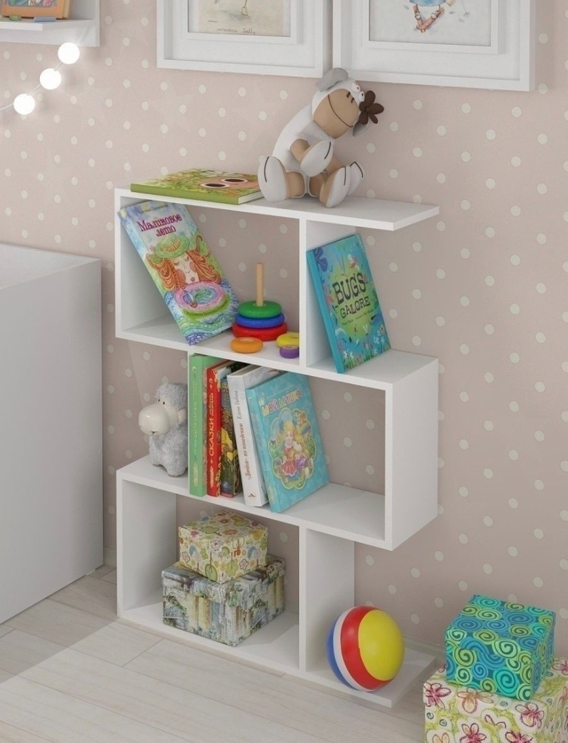 Зигзаг мини 73x25x89см Белый (KABINKA.KZ) - артикул K0000092447