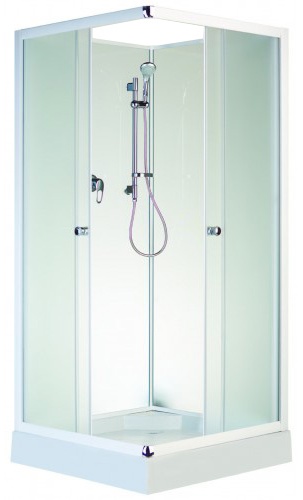 Душевая кабина без крыши Aquapulse 8504B fabric, 90*90*195 (кв., н/п) - артикул K0000228370