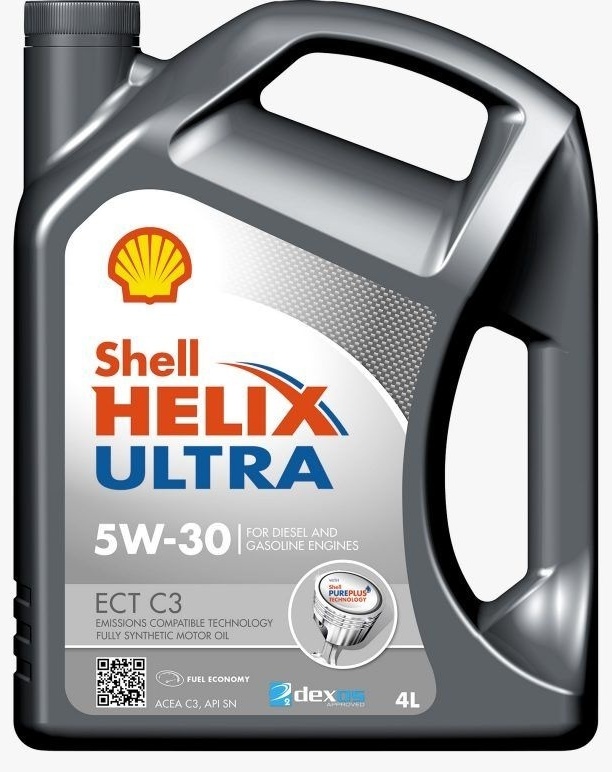 5W30 Shell Helix Ultra 4L синтет.моторное масло - артикул K0000089785