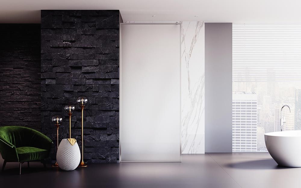 Душ. перегородка Veconi KR-81FR Арт. KR81FR-80-07-C8 Стекло матовое/8 мм  (790-800/2000) - артикул K0000271207