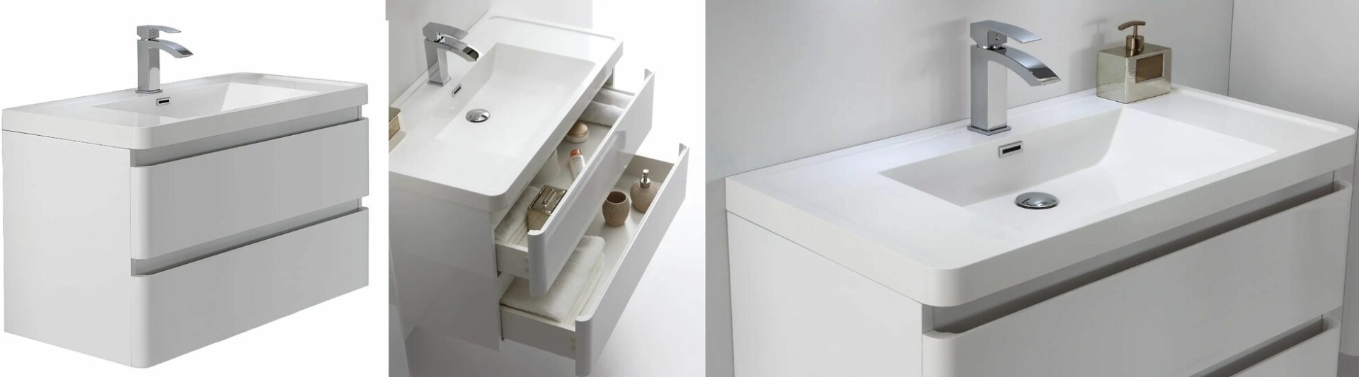 Комплект Тумба Gucci80 подвесная с раковиной 800*480*550 PARLY Spa - артикул K0000196424