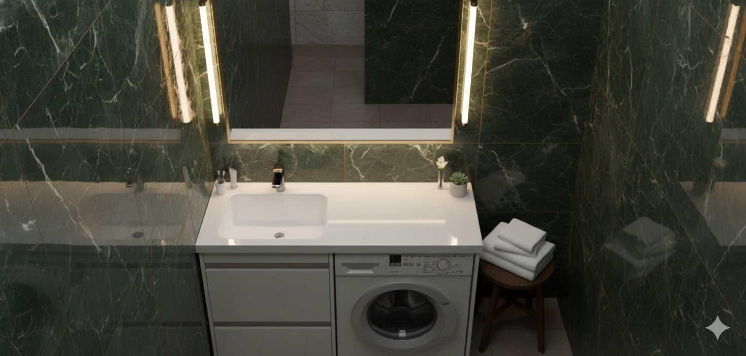 Раковина Лакшери левая V120D1 (сигн.бел.) Granit MARRBAXX - артикул K0000040058