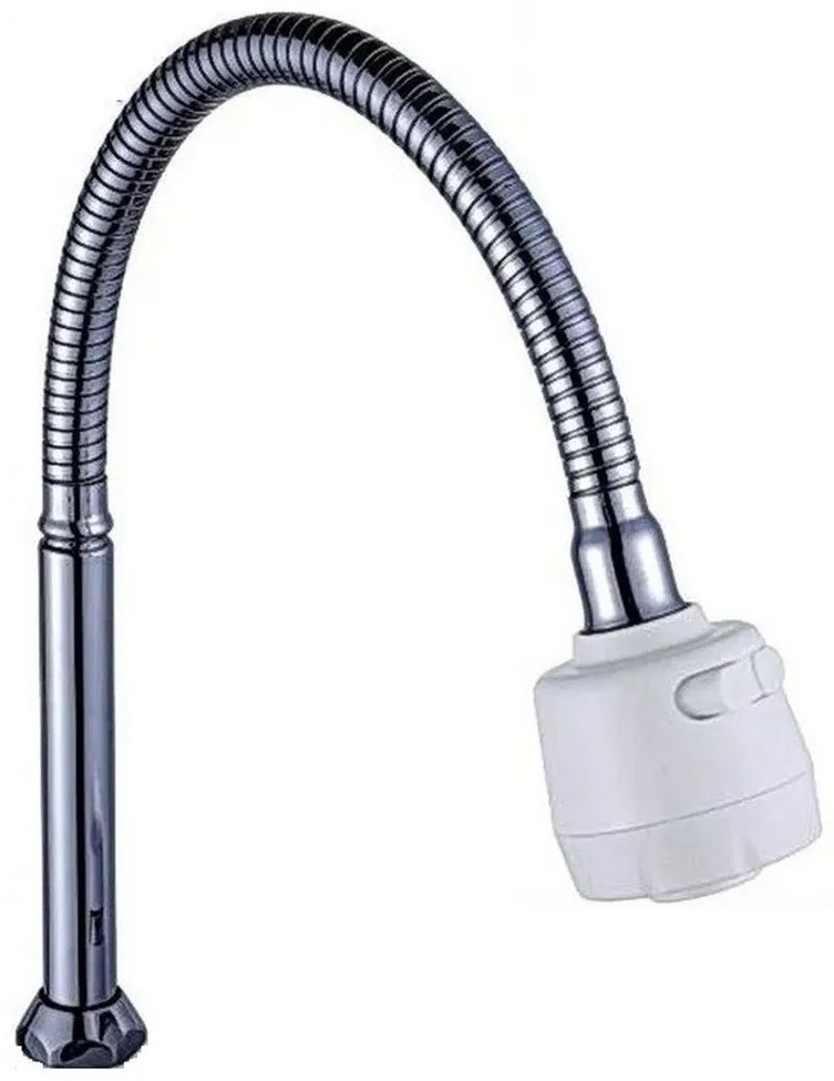Гибкий излив POTATO P67-3S силиконовый, серый (10шт) - артикул K0000104364