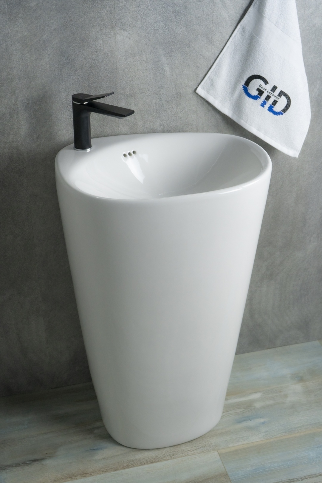 Раковина Gid напольная 81108 Nb188 белый - артикул K0000219260