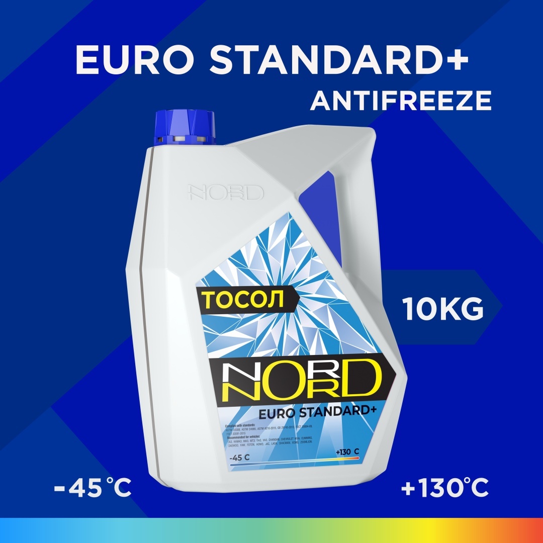 Тосол NORD Euro Standart + 10,4 кг - артикул K0000091639