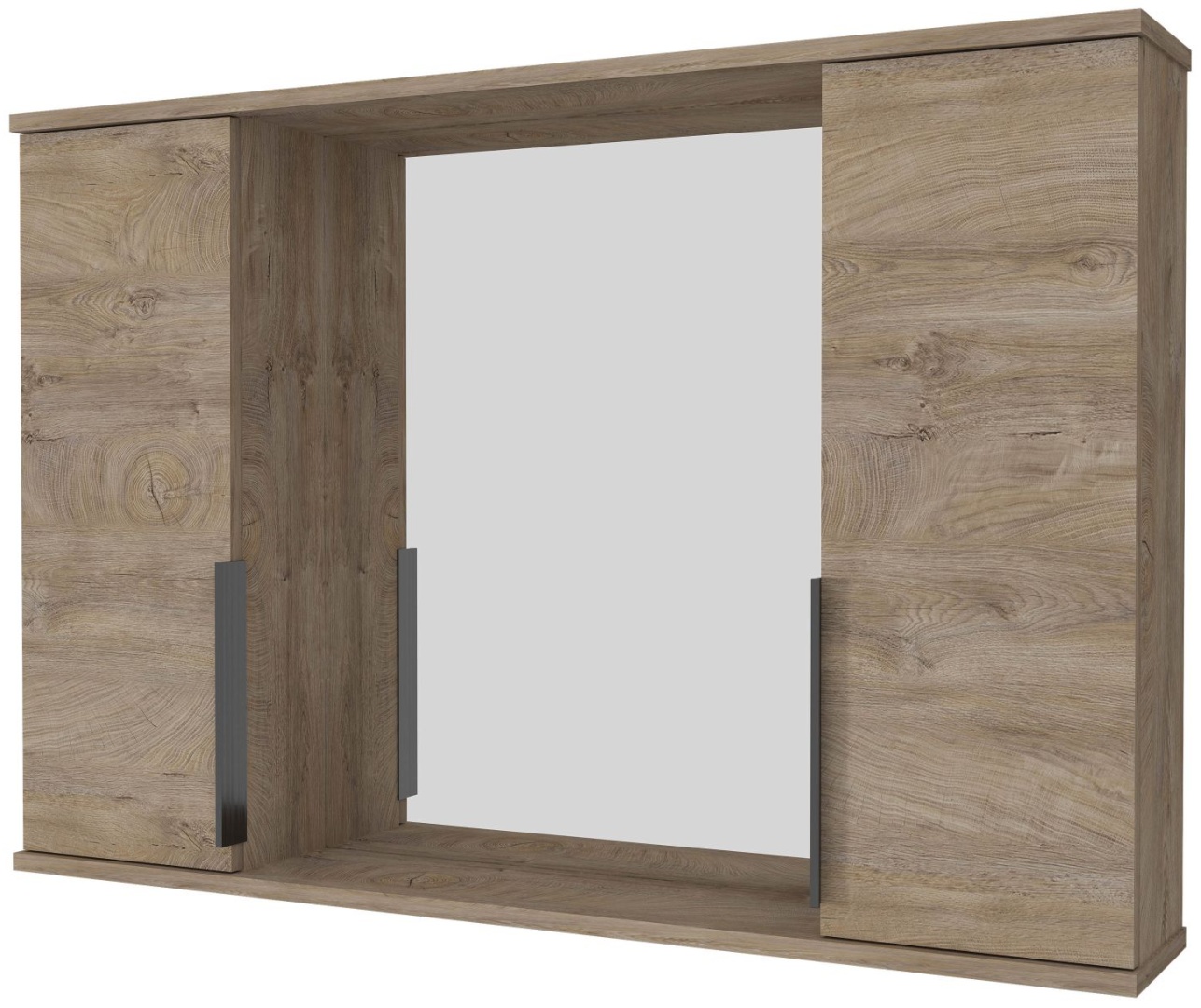 AVK3. Шкаф навесной, 2 Двери  + Зеркало  1000 (Кира) - артикул K0000086730