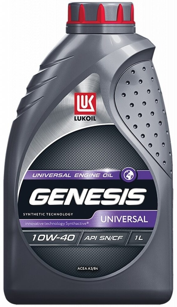 10W40 Лукойл GENESIS UNIVERSAL 1л синтет. моторное масло - артикул K0000089842