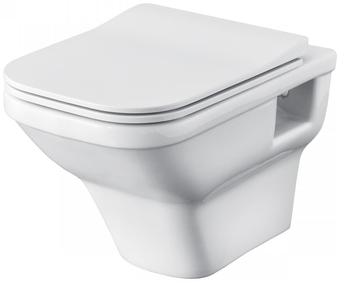 Унитаз подвесной ЛАЙ RIMLESS SC SLIM 1WH501574 - артикул K0000048796