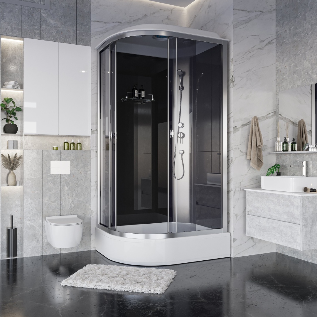 Душ.кабина Niagara Eco E120/80/26R/TN (1200х800х2150) 4 места - артикул K0000106430