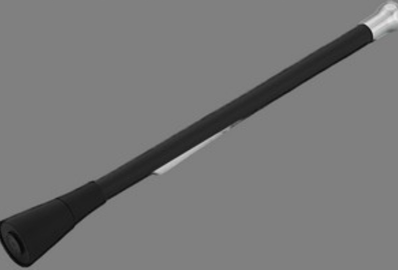 Гибкий излив POTATO P71-1L силиконовый, черный (10шт) - артикул K0000104207