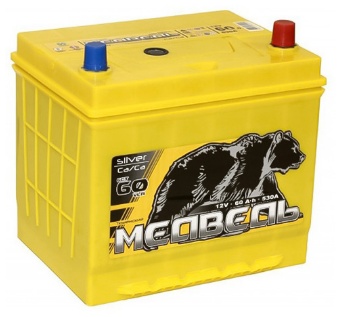 Аккумулятор 060 VLА Mедведь Sil 65D23L Asia Ca/Ca е c ниж. крепл. обратная полярность -/+ - артикул K0000199701