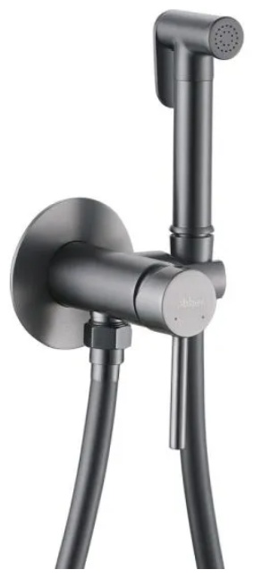 Смеситель ABBER Wasser Kreis AF8125NG с гигиеническим душем, никель - артикул K0000230920