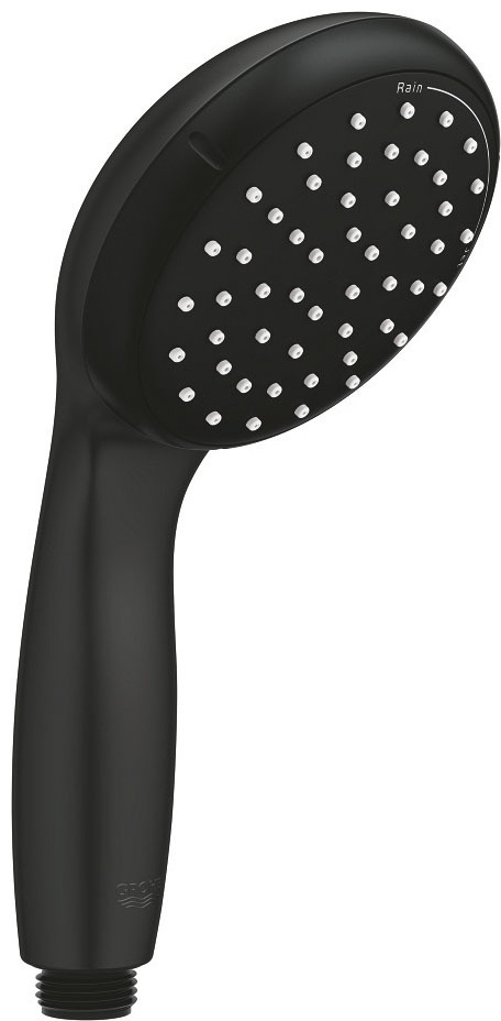 Ручной душ GROHE Vitalio Start 100 2 режима струи, черный матовый (279462430) - артикул K0000171089