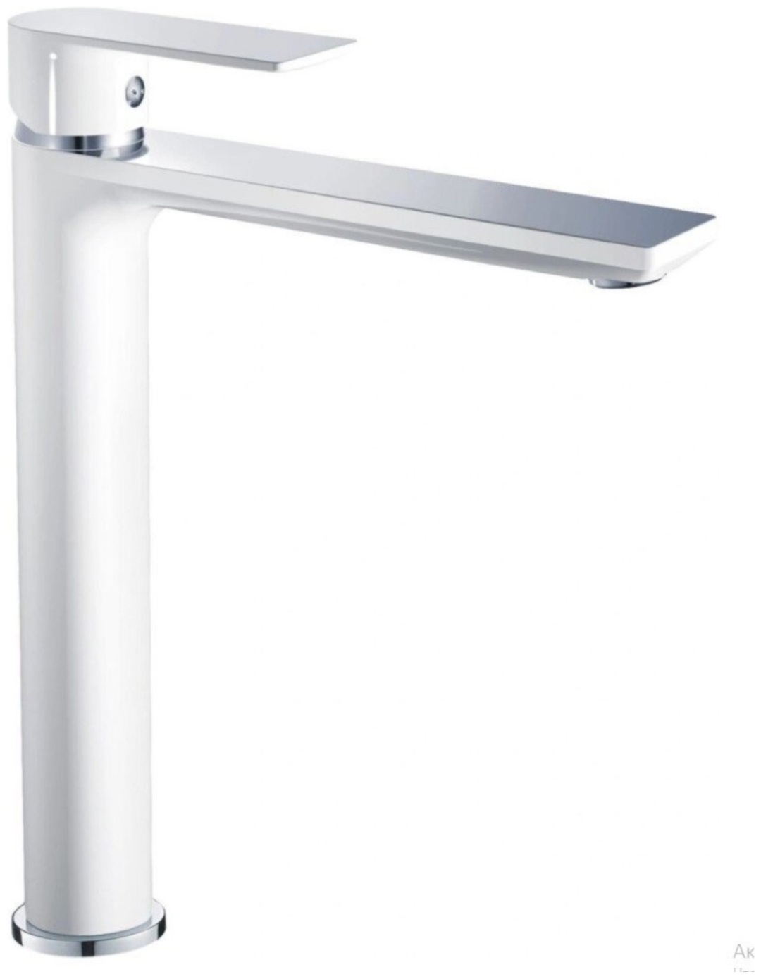 Смеситель для раковины высокий HAIBA HB11505-8 хром-белый - артикул K0000170090
