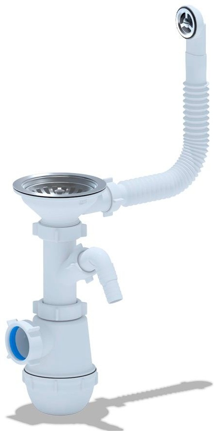 A1042S Сифон АНИ Грот 3 1/2*40 отв.стир.маш - артикул K0000057303