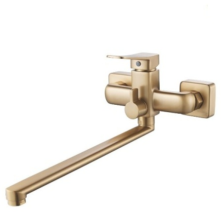 SHEVANIK"  Смеситель для ванной золотой сатин   S9922G - артикул K0000230463