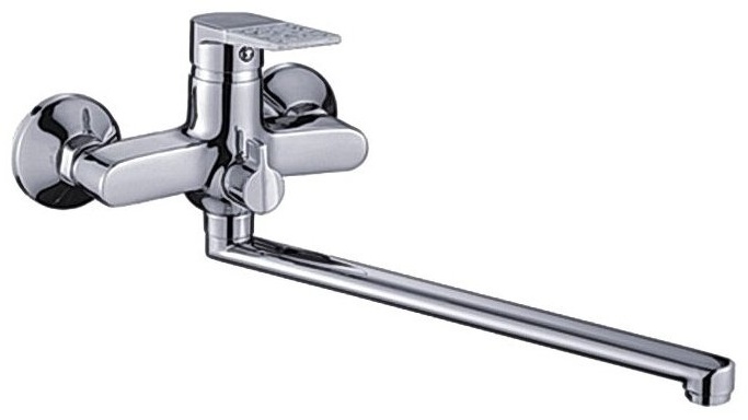 Смеситель POTATO P22236-7 универсальный с плоским изливом для душа уп.10 шт - артикул K0000019374