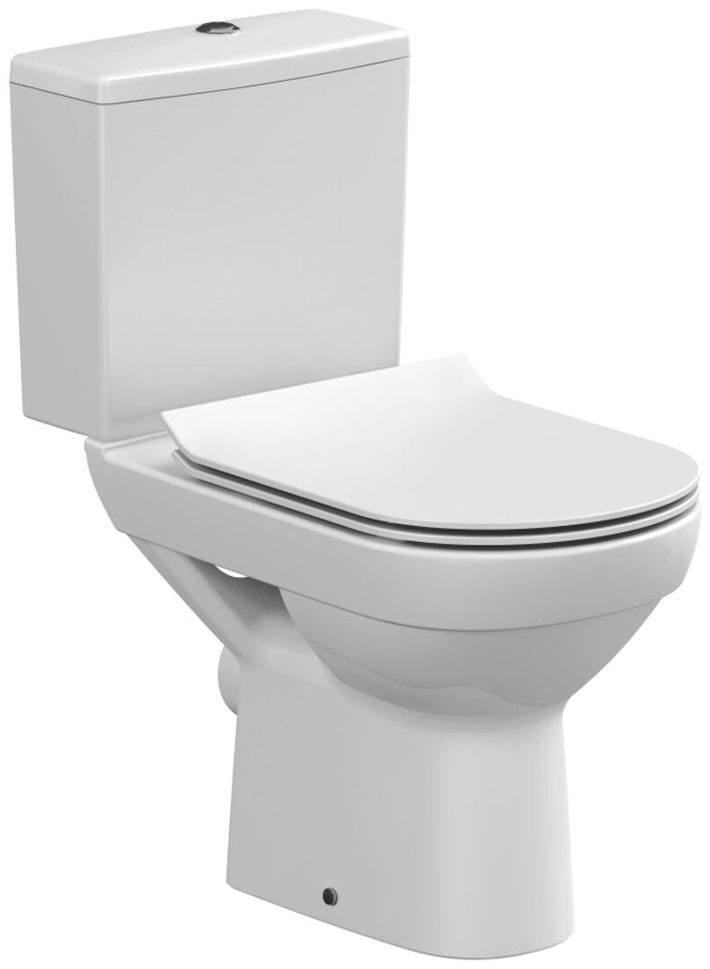 Унитаз-компакт CITY CLEAN ON 011 3/5 с крышкой дюропласт микролифт - артикул K0000094911