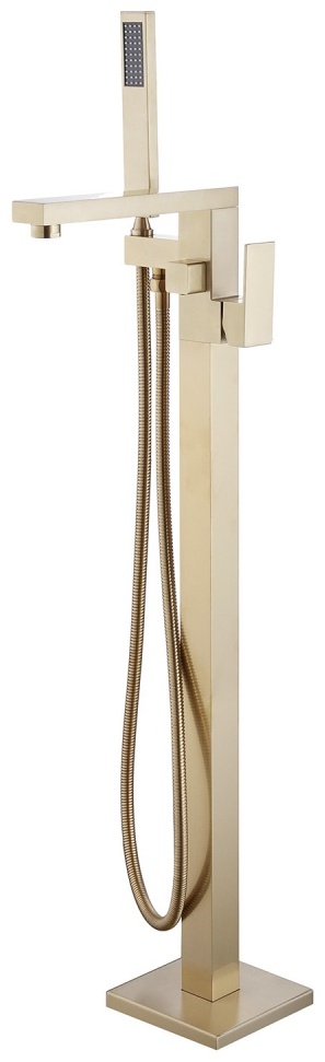 Смеситель ABBER Daheim AF8215G напольный, золото матовое - артикул K0000079937