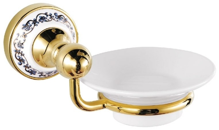 "GOLD BOGEMA" Мыльница керамика FX-78508G (к/к 10) - артикул K0000044775