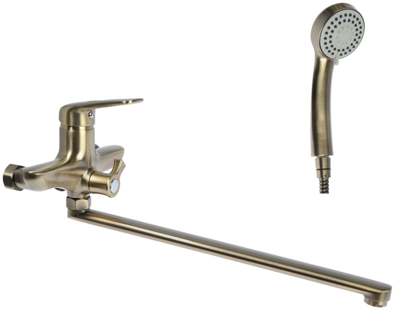 Смеситель для ванны.Дивертор в корпусе Латунь. Бронза Accoona A7116C - артикул K0000203827