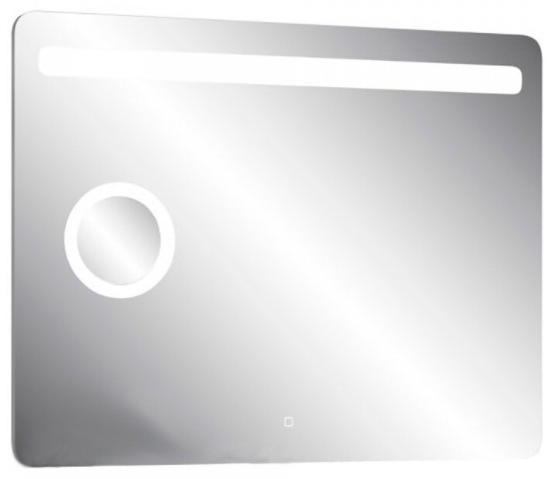 Зеркало "Fibra Led" 900х700 с увеличительным зеркалом - артикул K0000041887