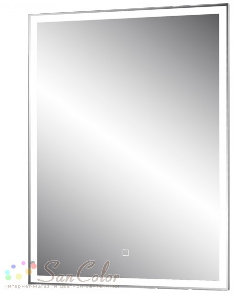 Зеркало-шкаф Континент Allure LED 600*800 правый с розеткой - артикул K0000041653