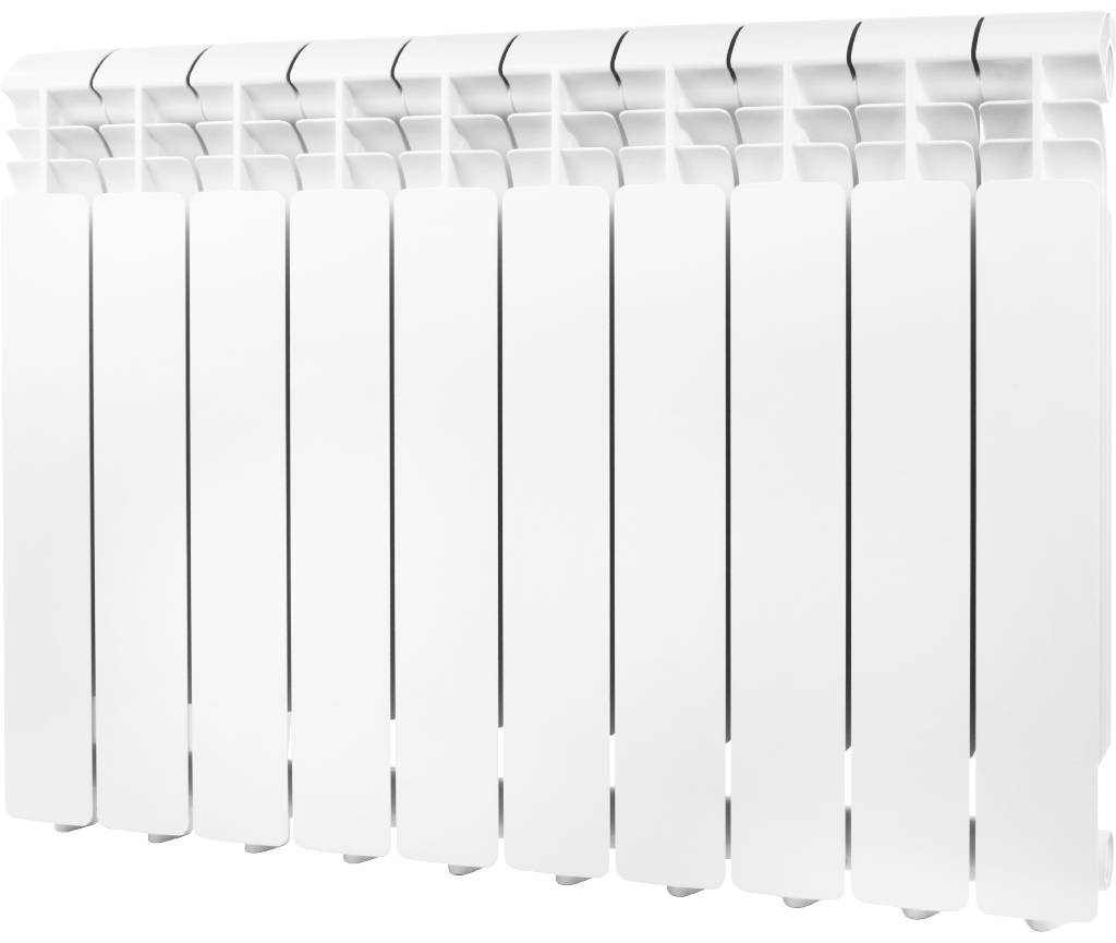 Комплект Радиатор алюминиевый GLOBAL ISEO 500 (1 сек.) - 10 секций - артикул K0000118525