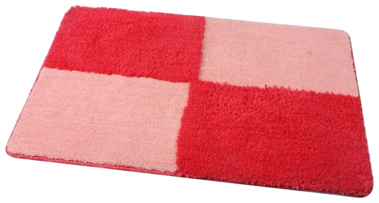 MA0601B (розовый-pink) Коврик для ванной 1-ый (50х70см) (к/к 24) - артикул K0000041677
