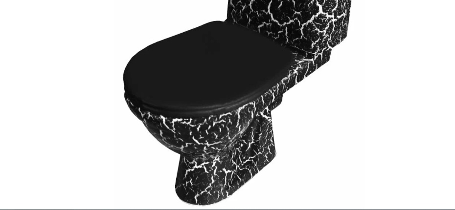 унитаз Компакт Премьер черный кракелюр (без бачка) - артикул K0000080477