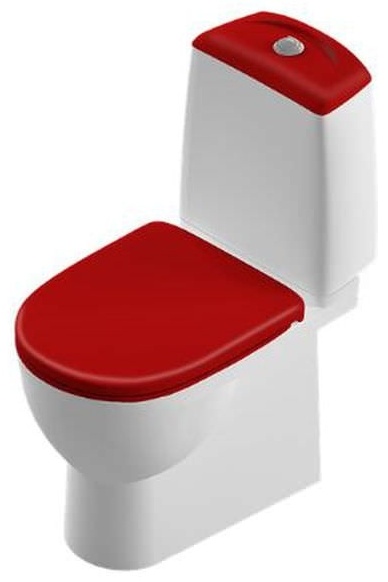 Унитаз SANITA Самара Best Color Red SL DM - артикул K0000043484