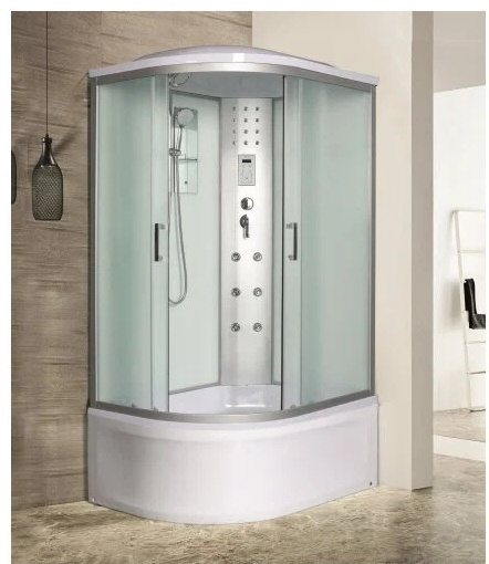 Душевая кабина DUNAY XL 120/80/44 MТ R 120*80*230 (правая, мат.стекло,высокий поддон) - артикул K0000097000