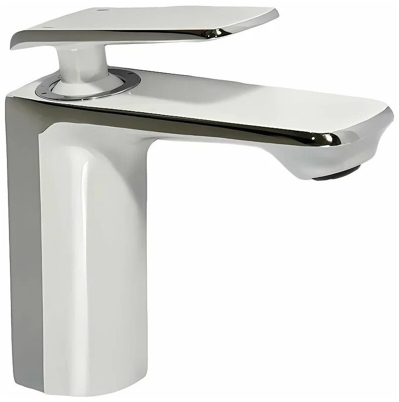 Смеситель для раковины HAIBA HB10548-8, латунь, белый/хром - артикул K0000181030