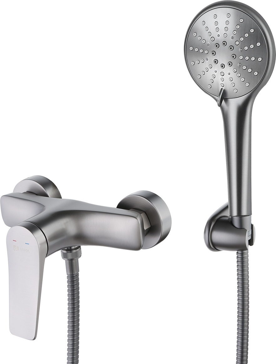 LM3703GM Cмеситель Lemark Bronx для душа, графит - артикул K0000046117