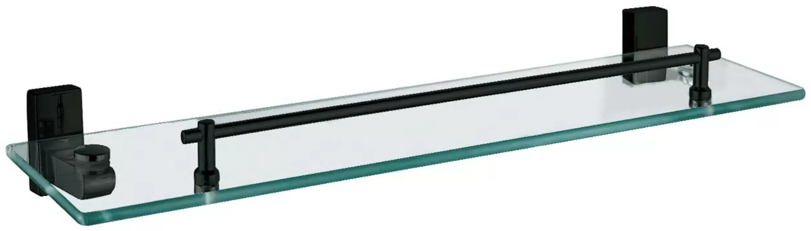 Полка Potato P1607 (52*12 см) стеклянная, Брезентово-серый - артикул K0000105015