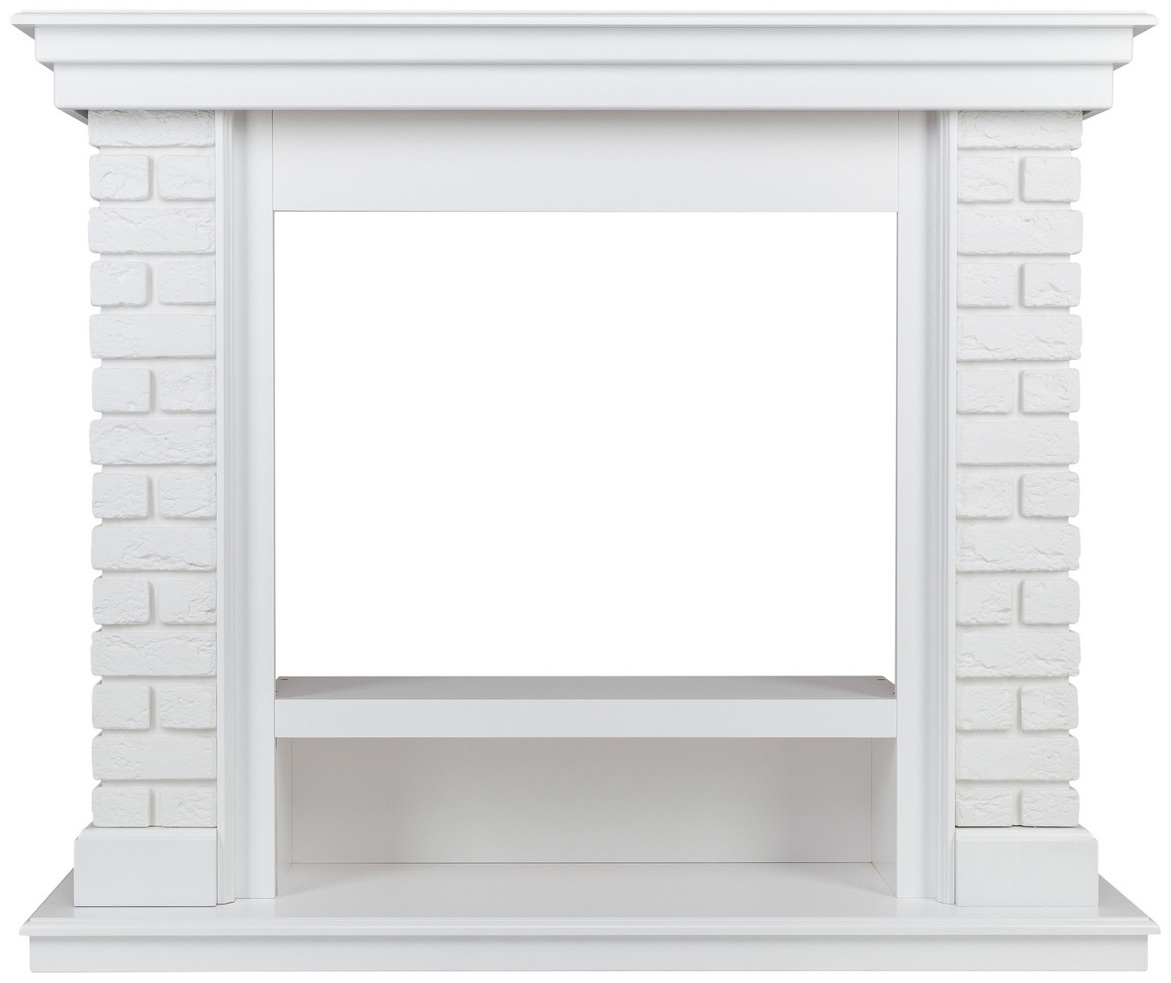 Портал для электрокамина BRIXTON 25'5 WT-P511 (970х1150х320, МДФ, белый) - артикул K0000101836