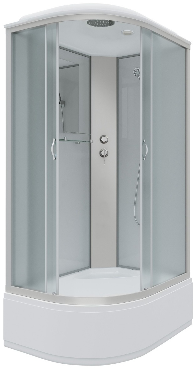Душ.кабина Niagara NG-2310-14R (1200х800х2150) высокий поддон(40см) стекло МАТОВОЕ 4 места Т - артикул K0000105900