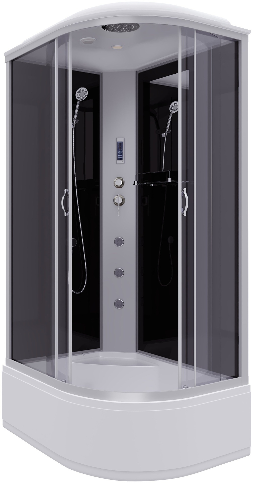 Душ.кабина Niagara NG-2510-14LF (1200х800х2150) высокий поддон(40см) стекло ТОНИРОВАННОЕ 4 места - артикул K0000105939