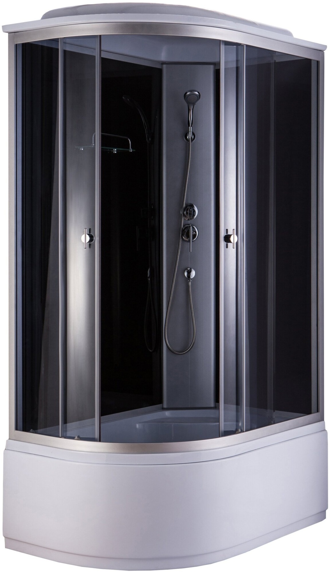 Душ.кабина Niagara NG-2510-14R (1200х800х2150) высокий поддон(40см) стекло ТОНИРОВАННОЕ 4 места Т - артикул K0000105942